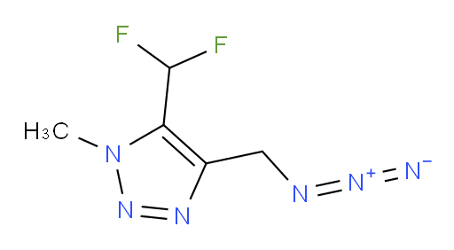 4-(azidomethyl)-5-(difluoromethyl)-1-methyl-1H-1,2,3-triazole