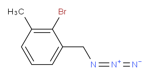1-(azidomethyl)-2-bromo-3-methylbenzene
