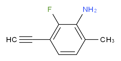 3-ethynyl-2-fluoro-6-methylaniline
