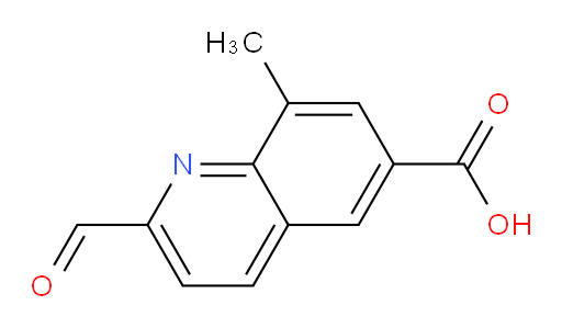 2-formyl-8-methylquinoline-6-carboxylic acid