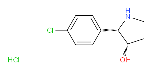 rac-(2R,3R)-2-(4-chlorophenyl)pyrrolidin-3-ol hydrochloride