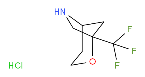 1-(trifluoromethyl)-2-oxa-6-azabicyclo[3.2.1]octane hydrochloride