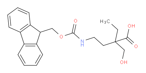 2-ethyl-4-({[(9H-fluoren-9-yl)methoxy]carbonyl}amino)-2-(hydroxymethyl)butanoic acid