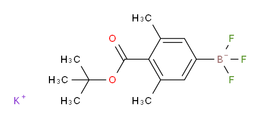 potassium {4-[(tert-butoxy)carbonyl]-3,5-dimethylphenyl}trifluoroboranuide