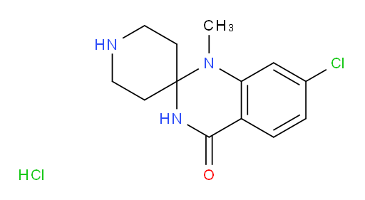 7'-chloro-1'-methyl-3',4'-dihydro-1'H-spiro[piperidine-4,2'-quinazolin]-4'-one hydrochloride