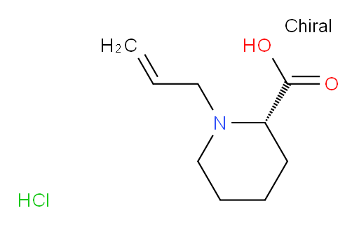 (2S)-1-(prop-2-en-1-yl)piperidine-2-carboxylic acid hydrochloride