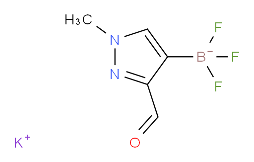 potassium trifluoro(3-formyl-1-methyl-1H-pyrazol-4-yl)boranuide