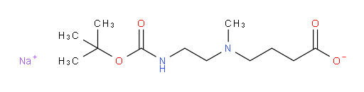 sodium 4-[(2-{[(tert-butoxy)carbonyl]amino}ethyl)(methyl)amino]butanoate