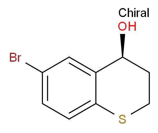 (4S)-6-bromo-3,4-dihydro-2H-1-benzothiopyran-4-ol