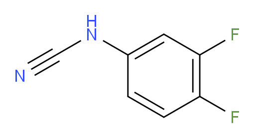 [(3,4-difluorophenyl)amino]formonitrile
