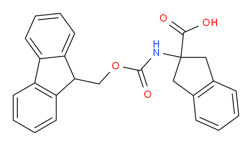 2-({[(9H-fluoren-9-yl)methoxy]carbonyl}amino)-2,3-dihydro-1H-indene-2-carboxylic acid