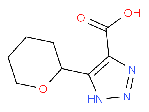 5-(oxan-2-yl)-1H-1,2,3-triazole-4-carboxylic acid