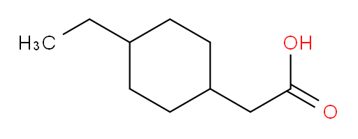 2-(4-ethylcyclohexyl)acetic acid