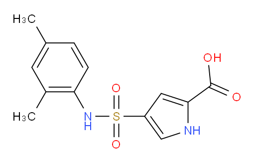 4-[(2,4-dimethylphenyl)sulfamoyl]-1H-pyrrole-2-carboxylic acid
