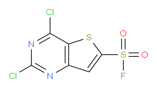 2,4-dichlorothieno[3,2-d]pyrimidine-6-sulfonyl fluoride