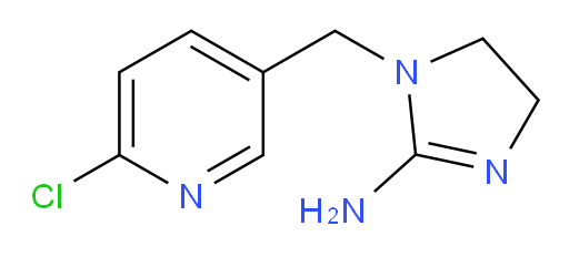 1-[(6-chloropyridin-3-yl)methyl]-4,5-dihydro-1H-imidazol-2-amine