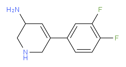 5-(3,4-difluorophenyl)-1,2,3,6-tetrahydropyridin-3-amine