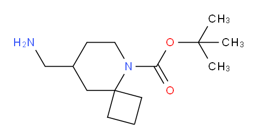 tert-butyl 8-(aminomethyl)-5-azaspiro[3.5]nonane-5-carboxylate