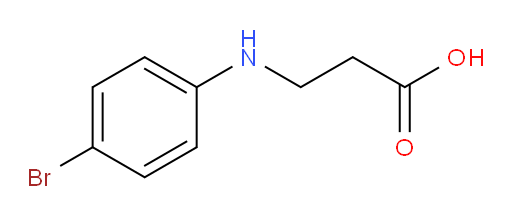 3-[(4-bromophenyl)amino]propanoic acid