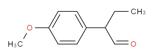 2-(4-methoxyphenyl)butanal