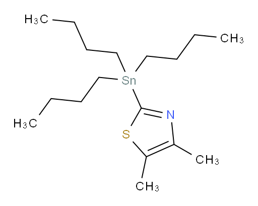 4,5-dimethyl-2-(tributylstannyl)-1,3-thiazole