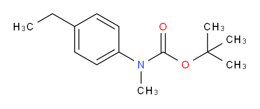 tert-butyl N-(4-ethylphenyl)-N-methylcarbamate