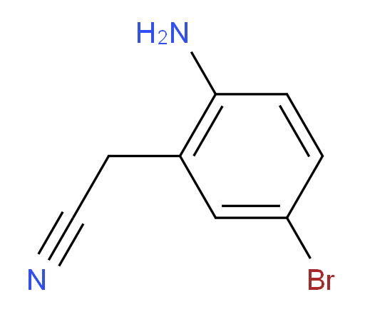 2-(2-amino-5-bromophenyl)acetonitrile