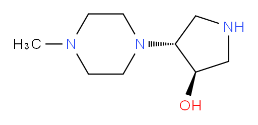 rac-(3R,4R)-4-(4-methylpiperazin-1-yl)pyrrolidin-3-ol