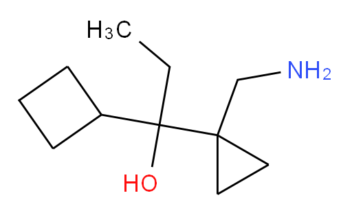 1-[1-(aminomethyl)cyclopropyl]-1-cyclobutylpropan-1-ol
