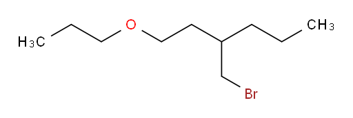 3-(bromomethyl)-1-propoxyhexane
