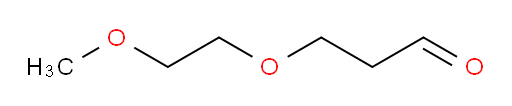 3-(2-methoxyethoxy)propanal