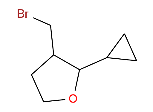 3-(bromomethyl)-2-cyclopropyloxolane