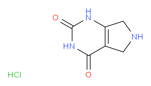 1H,2H,3H,4H,5H,6H,7H-pyrrolo[3,4-d]pyrimidine-2,4-dione hydrochloride