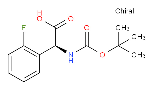 (2S)-2-{[(tert-butoxy)carbonyl]amino}-2-(2-fluorophenyl)acetic acid