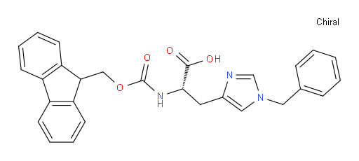 (2S)-3-(1-benzyl-1H-imidazol-4-yl)-2-({[(9H-fluoren-9-yl)methoxy]carbonyl}amino)propanoic acid