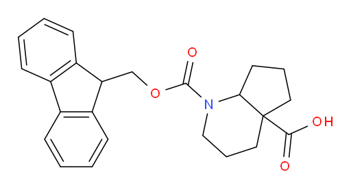 1-{[(9H-fluoren-9-yl)methoxy]carbonyl}-octahydro-1H-cyclopenta[b]pyridine-4a-carboxylic acid