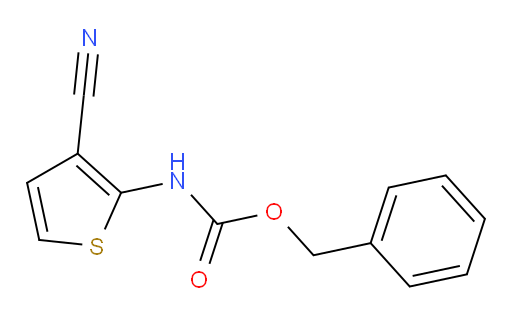 benzyl N-(3-cyanothiophen-2-yl)carbamate