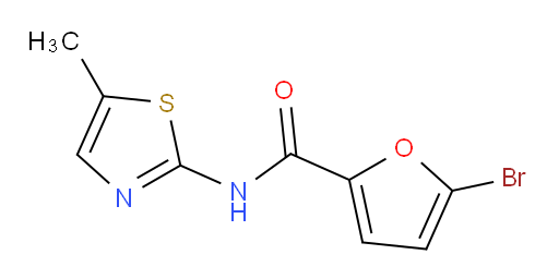 5-bromo-N-(5-methyl-1,3-thiazol-2-yl)furan-2-carboxamide