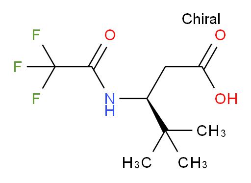 (3S)-4,4-dimethyl-3-(trifluoroacetamido)pentanoic acid