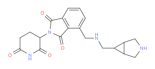 4-{[({3-azabicyclo[3.1.0]hexan-6-yl}methyl)amino]methyl}-2-(2,6-dioxopiperidin-3-yl)-2,3-dihydro-1H-isoindole-1,3-dione