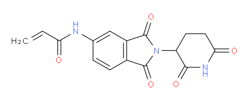 N-[2-(2,6-dioxopiperidin-3-yl)-1,3-dioxo-2,3-dihydro-1H-isoindol-5-yl]prop-2-enamide
