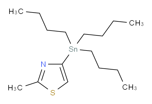 2-methyl-4-(tributylstannyl)-1,3-thiazole