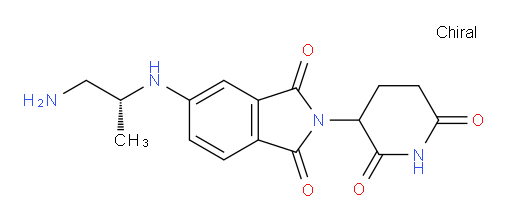 5-{[(2R)-1-aminopropan-2-yl]amino}-2-(2,6-dioxopiperidin-3-yl)-2,3-dihydro-1H-isoindole-1,3-dione