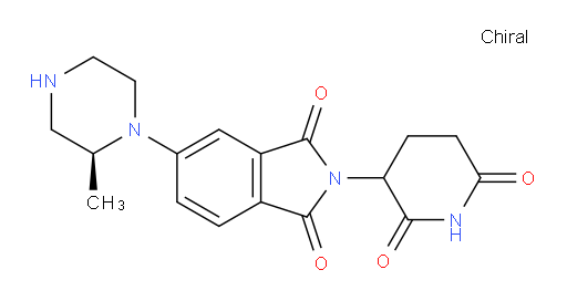 2-(2,6-dioxopiperidin-3-yl)-5-[(2S)-2-methylpiperazin-1-yl]-2,3-dihydro-1H-isoindole-1,3-dione