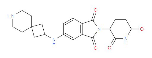 5-({7-azaspiro[3.5]nonan-2-yl}amino)-2-(2,6-dioxopiperidin-3-yl)-2,3-dihydro-1H-isoindole-1,3-dione