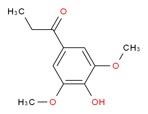 1-(4-hydroxy-3,5-dimethoxyphenyl)propan-1-one
