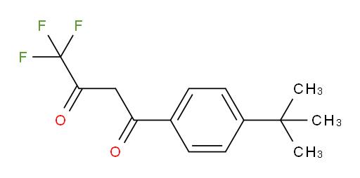 1-(4-tert-butylphenyl)-4,4,4-trifluorobutane-1,3-dione