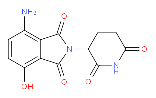 4-amino-2-(2,6-dioxopiperidin-3-yl)-7-hydroxy-2,3-dihydro-1H-isoindole-1,3-dione