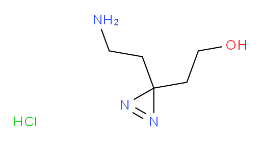 2-[3-(2-aminoethyl)-3H-diazirin-3-yl]ethan-1-ol hydrochloride