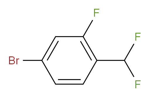 4-bromo-1-(difluoromethyl)-2-fluorobenzene